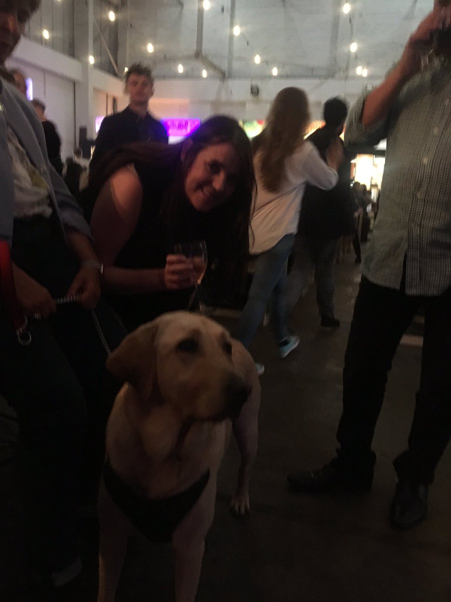 sjmitch74's tweet photo. Good night in @BalticMarketLiv   With @kimmcnaught1 and Thor https://t.co/w8v2NpjMk3