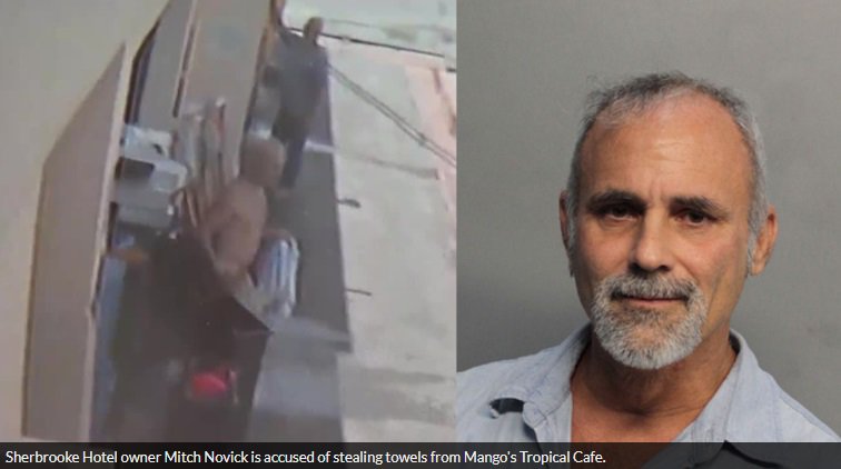 South Beach hotelier faces burglary and petit theft charges over towels bit.ly/2v4Puiq https://t.co/oaKJYuHkv2