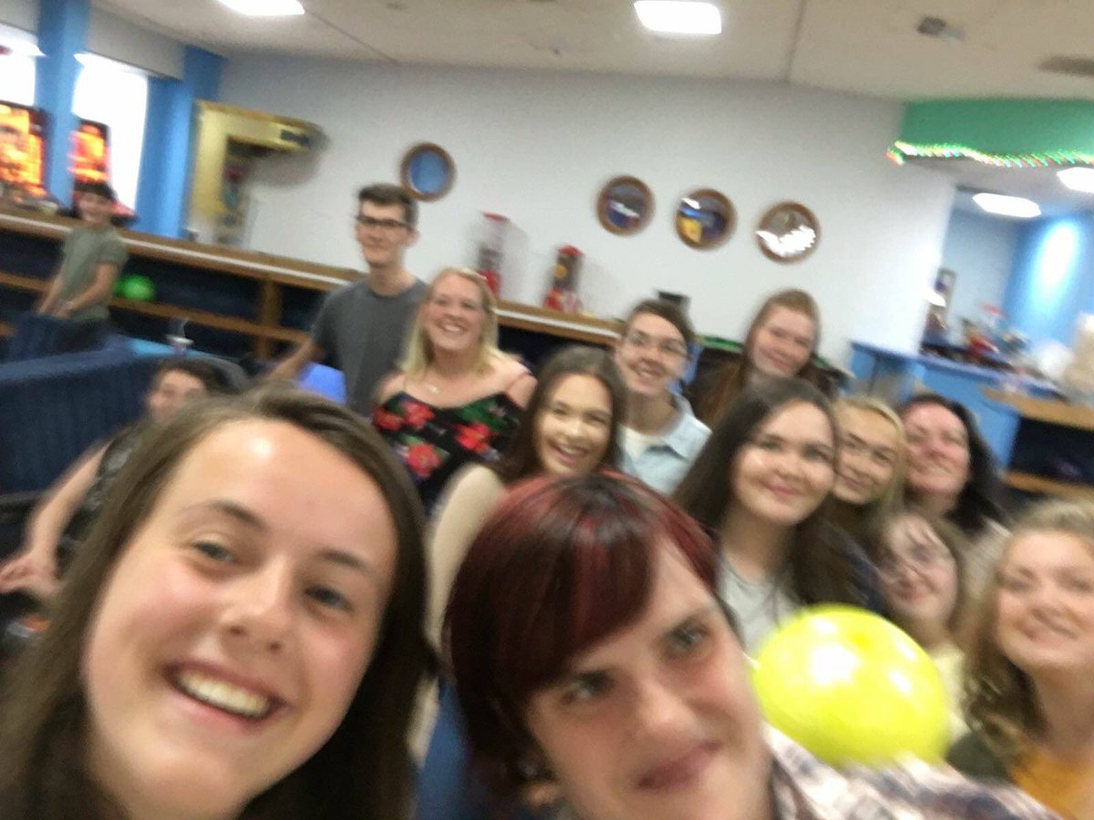 Staff night out for our <a href="/PembsTrinity/">The Trinity Project</a> team tonight! Those that play together, stay together! This is the best team in #Pembrokeshire