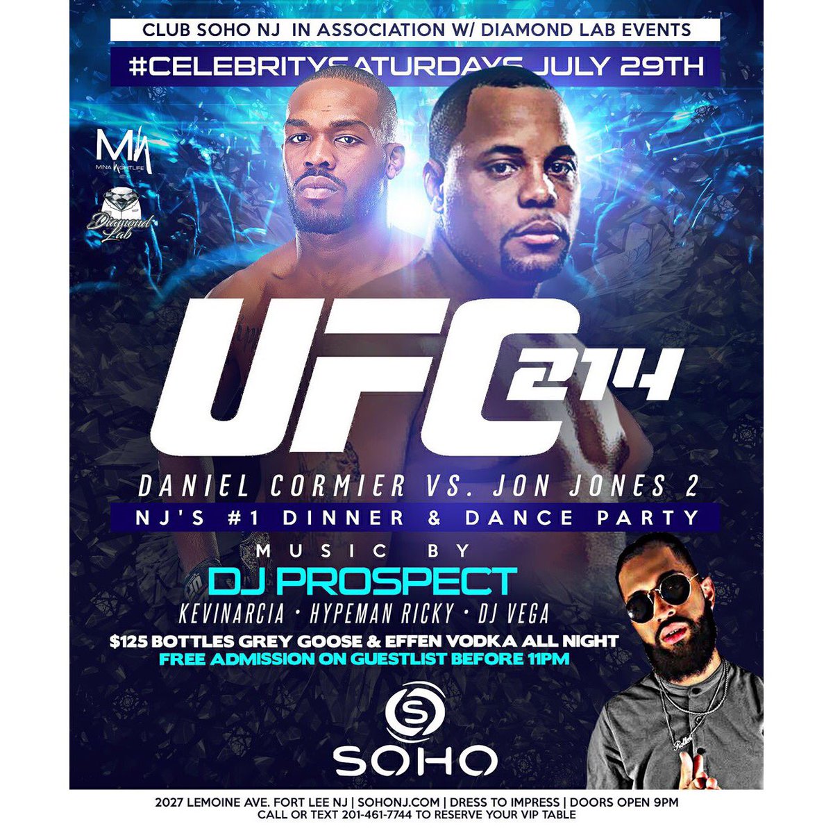 KevinArciaDj's tweet image. Ready for this weekend First stop 
@clubsoho ❗️Celebrity Saturday ❗️
Music by @kevinarciadj &amp;amp; @djvegamix 
#fortlee #newyork #latinsaturday