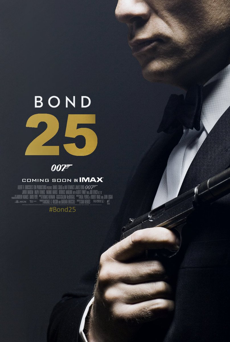 Jorditak's tweet photo. I can't wait.... But I have too! #bond25 #2019 #waitingforjamesbond https://t.co/eRwXmoX734