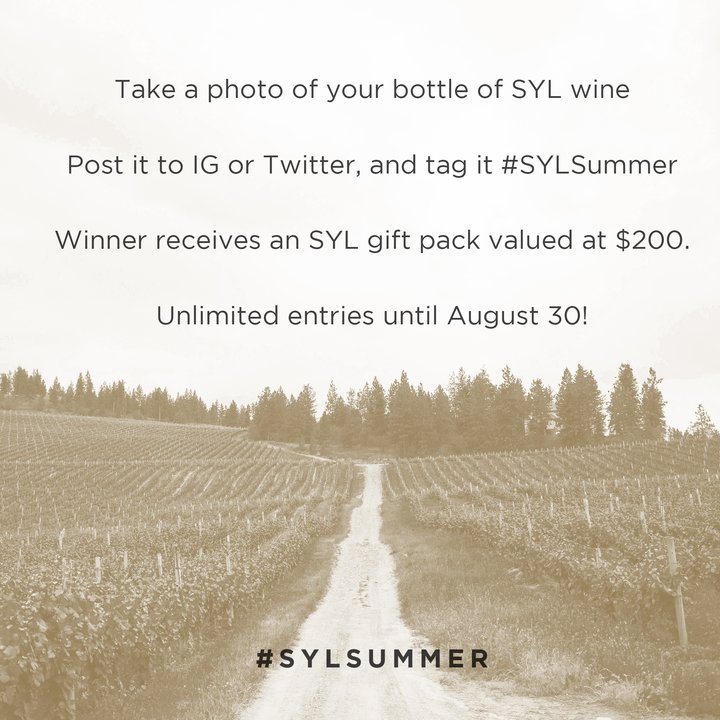 SYLRanchWinery's tweet photo. All the colours of the (wine) rainbow π Have you entered our #SYLsummer contest yet? Detail below. https://t.co/GH7tLMJ2r1