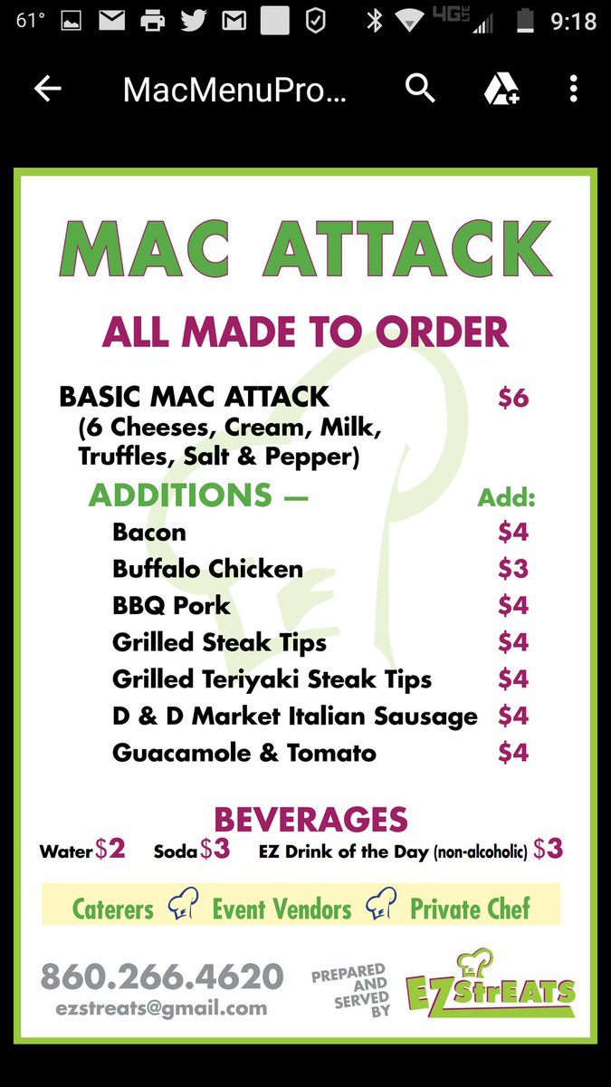 CurryHarrisC21's tweet photo. This Weekend, Big E Food Festival (Sat/Sun). #EZStrEATS is having a #Truffled #MacAttack . Come get some.
#CTFoodTrucks #CTEatsOut #Foodporn https://t.co/15ziIaZQ4L