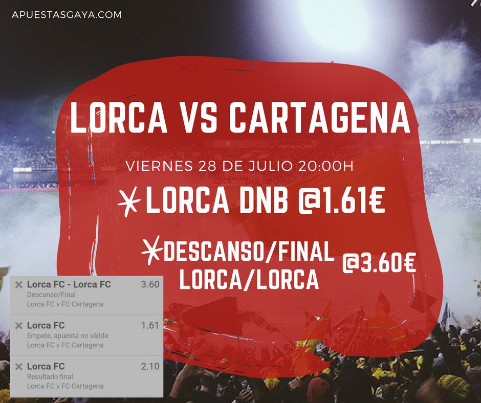 Juangayasalom's tweet photo. 🗣 BOOOOOOM

🙉 Lo volvimos a hacer😎

🗣 LORCA de mi vida
✅✅✅✅✅✅✅

👉🏻 1000 Rts y habrá más apuestas TOP en mi canal https://t.co/8RCmy7Jwfu https://t.co/uDowIYlVO3