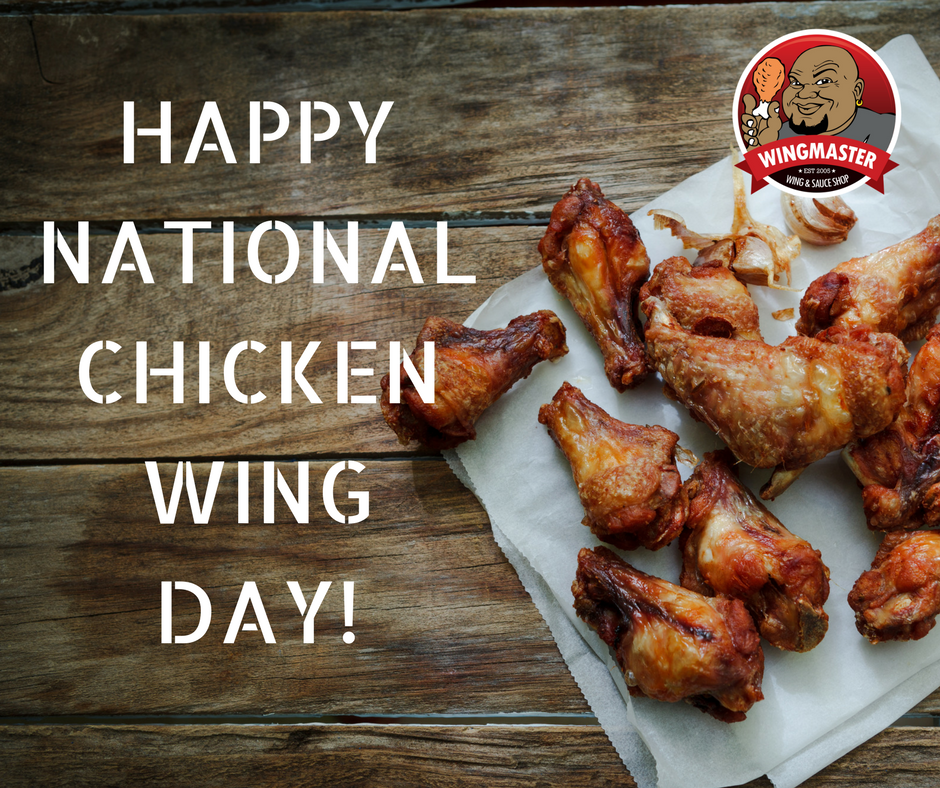 masterofwings's tweet photo. #NationalChickenWingDay is tomorrow! Celebrate with 3lbs of wings, a large fry, and 2 veg &amp; dip for only $42! https://t.co/e95XQmhwYu https://t.co/lnz3gTtKwu