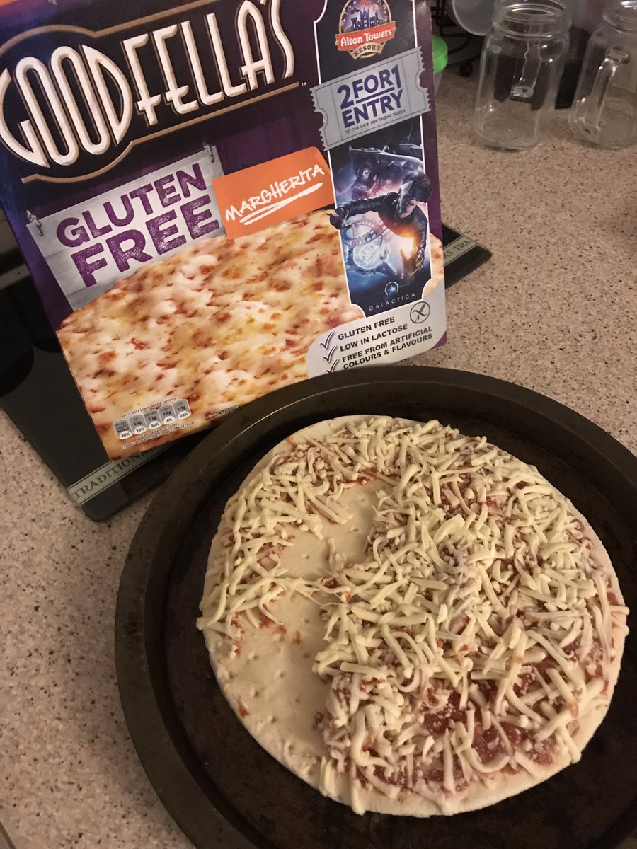 so_ldn's tweet photo. I wanted gluten free... Does that mean I have to sacrifice toppings too @goodfellaspizza ? https://t.co/PondQfqiQA