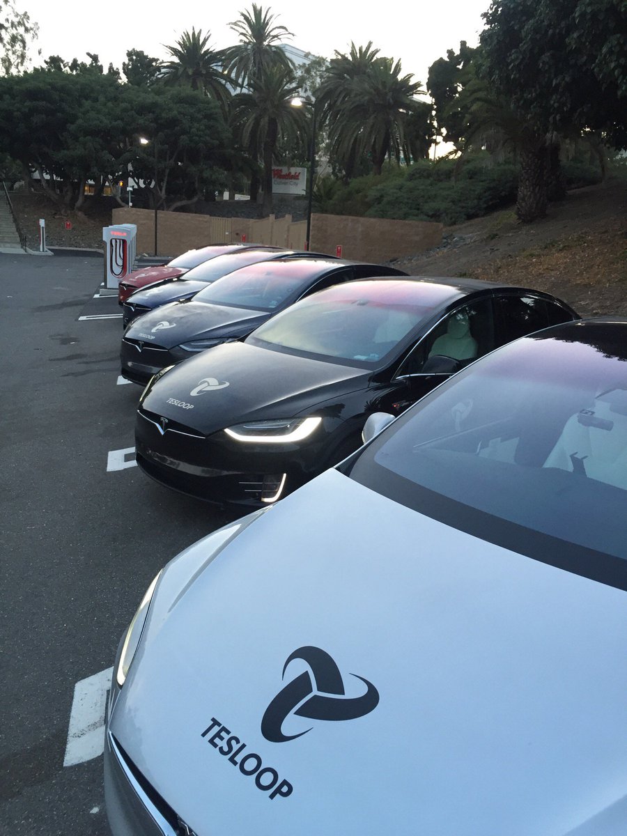 tesloop's tweet photo. Mornings at Tesloop #BehindtheLoop #Teslove https://t.co/HN6DxgwQta