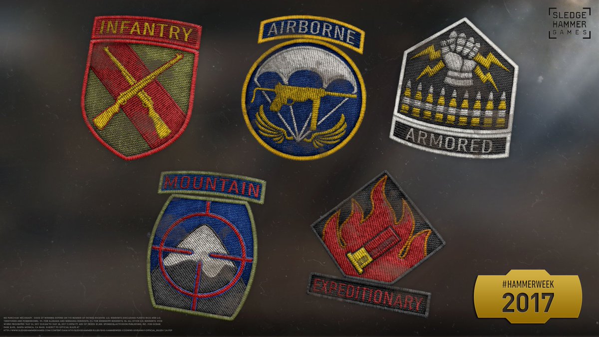 SHGames's tweet photo. RT by 2PM PT for a chance to win a #CODWWII t-shirt, hat, set of Divisions patches, or #WWIIZombies poster! Rules: https://t.co/KEYZHI43dv https://t.co/xBRfIdi2Yy