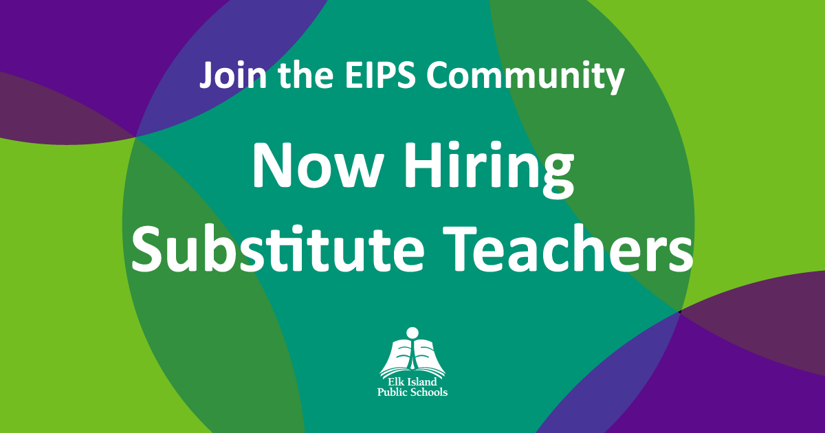 eips's tweet photo. Get your start @EIPS! We’re #hiring for substitute teachers. Apply now: https://t.co/R5kVSJlkiK - #EIPSjobs #jobs #Education #EIPS #YEG https://t.co/SabHx5l4IM