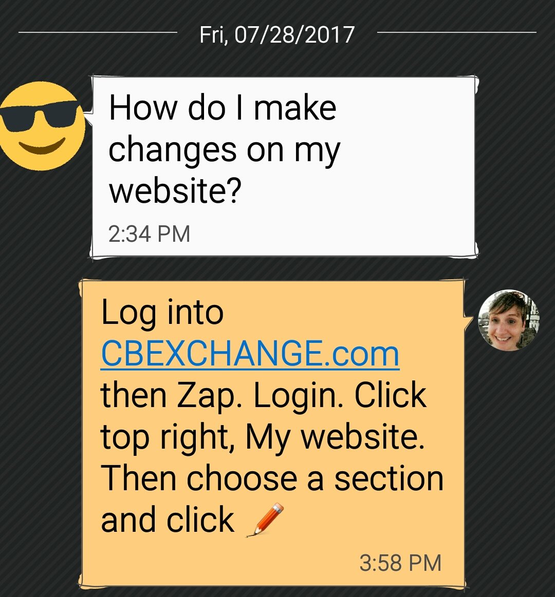 AmberMBroker's tweet image. Training via text! #trainingexpert @CBProRealtors @ambernamaste @CBWilliamsburg