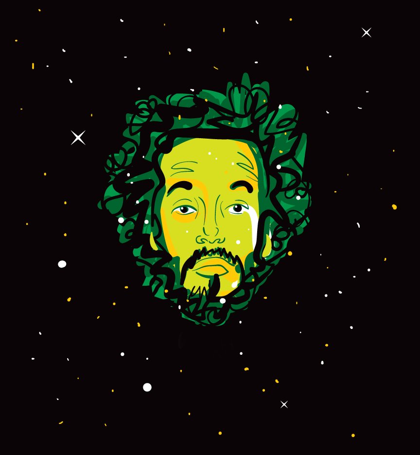 ComedyArtwork's tweet photo. Sketch of the day: Wyatt Cenac. (Just started watching 'People of Earth.') @NightTrainShow @PoE_TBS https://t.co/F1Mqkb9gZ4