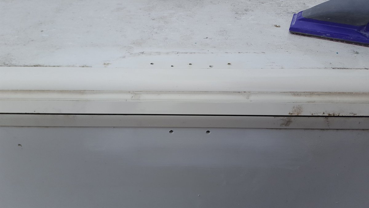 VRCltd1's tweet photo. #caravan #mobilebodyshop #caravanrepair Bailey unicorn barcelona holes repaired following the removal of a pull out awning https://t.co/eLar2IsISz