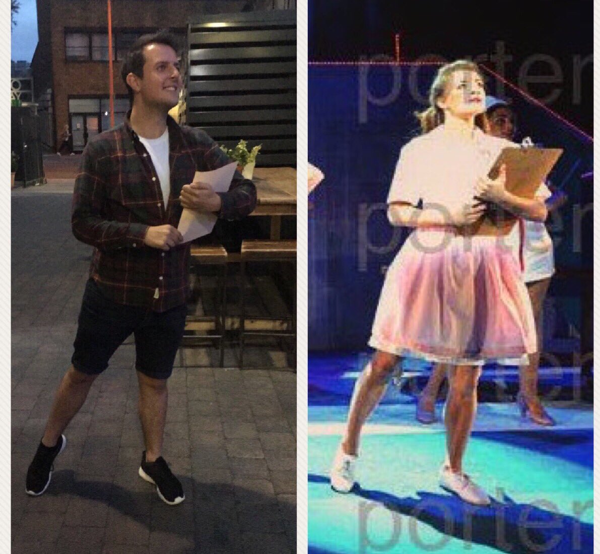 LowriVH's tweet photo. When @tomandhistaps &amp; @LaurieDenman win at blackmail &amp; then repay you with this beautiful recreation #NiceWorkLads #BringingBrendaBack  😂💕 https://t.co/SxhUQgaubl