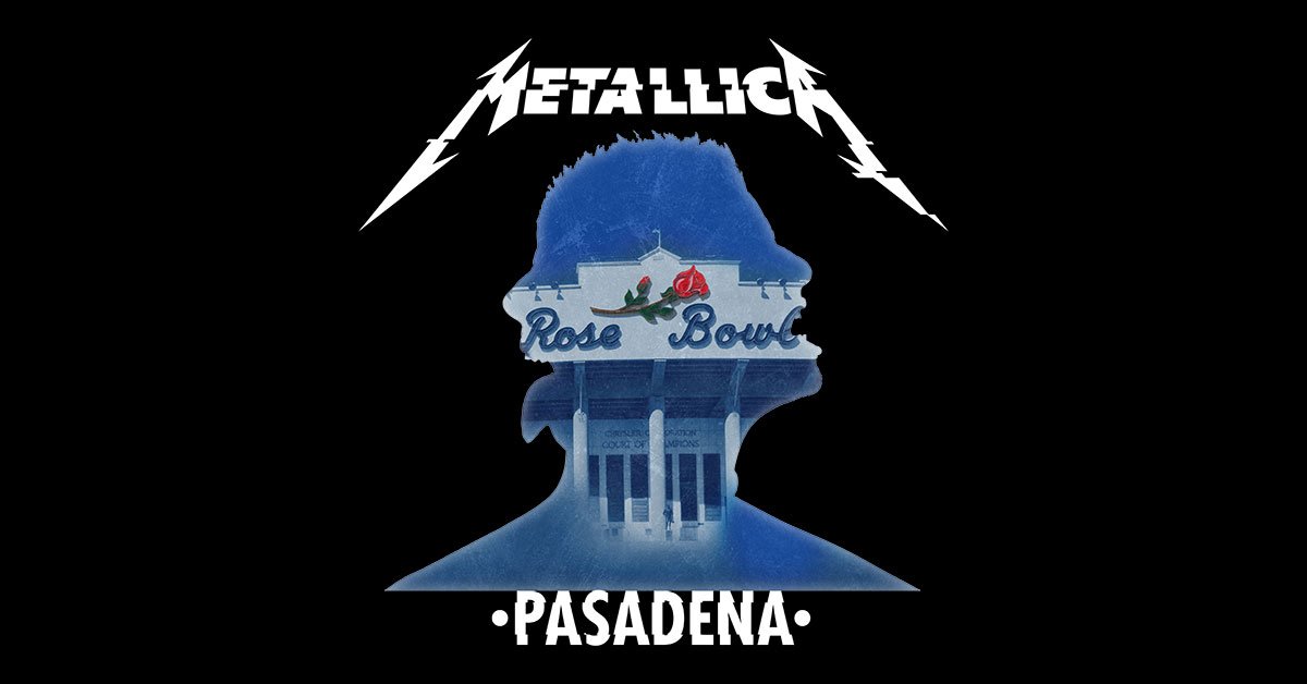 So Cal! Joining us tomorrow at the Rose Bowl? Visit the FAQ for all show related answers incl. bag restrictions! metallica.com/tour/30542#eve…