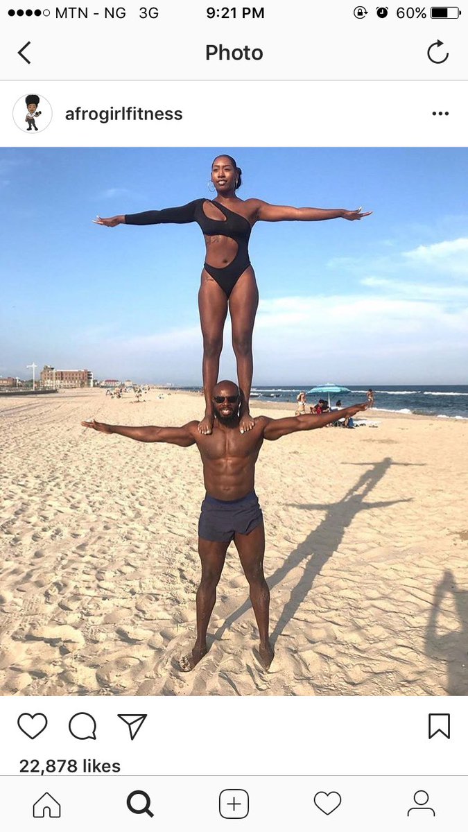 VeeVaah's tweet photo. A stable relationship requires a strong foundation. In fitness, a strong core enhances stability &amp; balance. #afrogirlfitness #veevaah https://t.co/tfIDOeOmlb