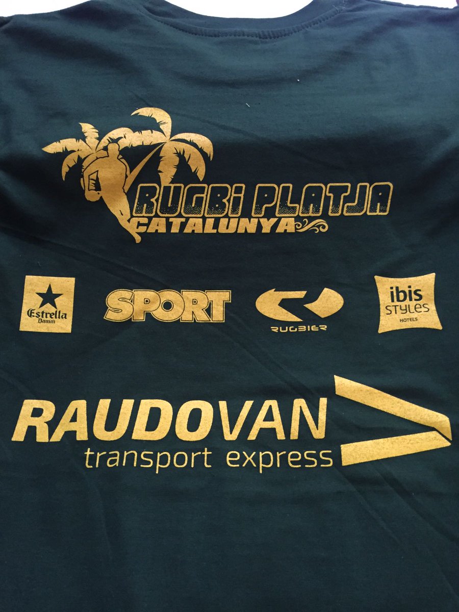 #rp2017alella La samarreta del torneig / La camiseta del torneo.