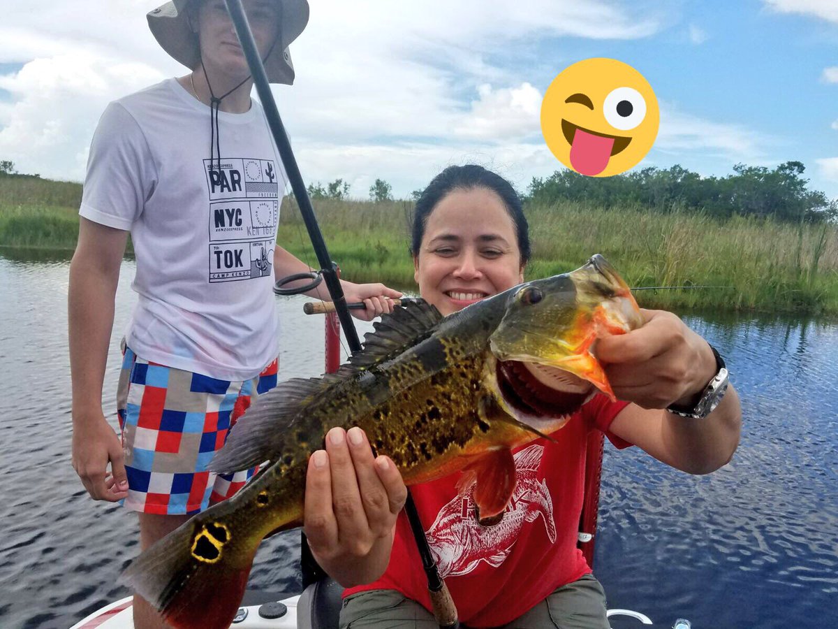 AnaMariaGuzman2's tweet photo. Gracias Yoan #hi3cc @HI3CC  #cibaofishingclub #miami #vacation #bassfishing https://t.co/lODfp5iaA3