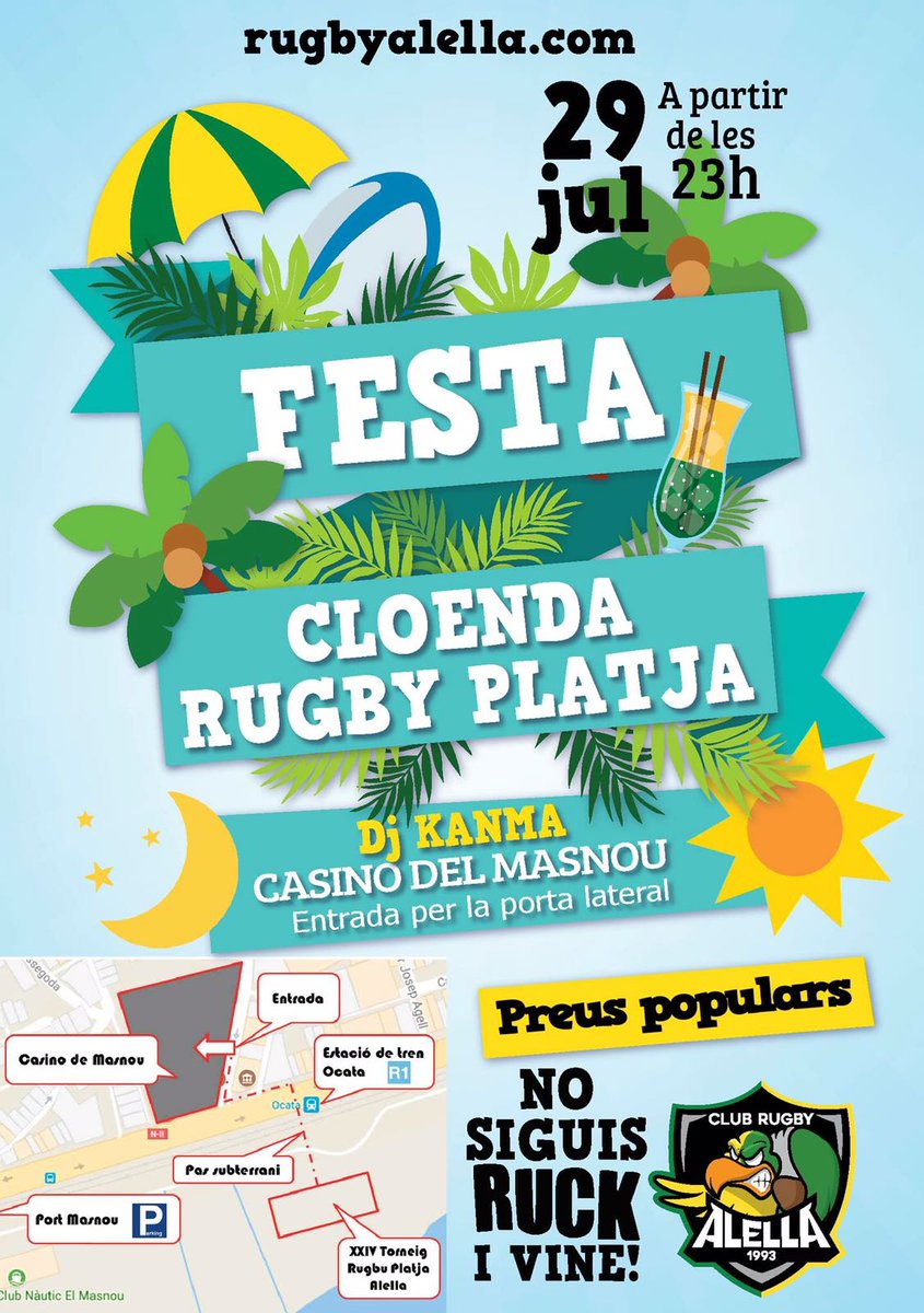 #rp2017alella El cartell de la festa / El cartel de la fiesta.
