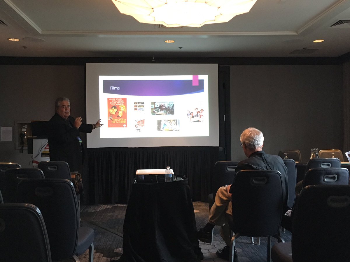 RP_Technology_'s tweet photo. Robert O'Halloran from @EastCarolina University speaking at #ICHRIE2017 on how to utilize film as a teaching tool in the classroom @ICHRIE https://t.co/TcjPlNXbTQ