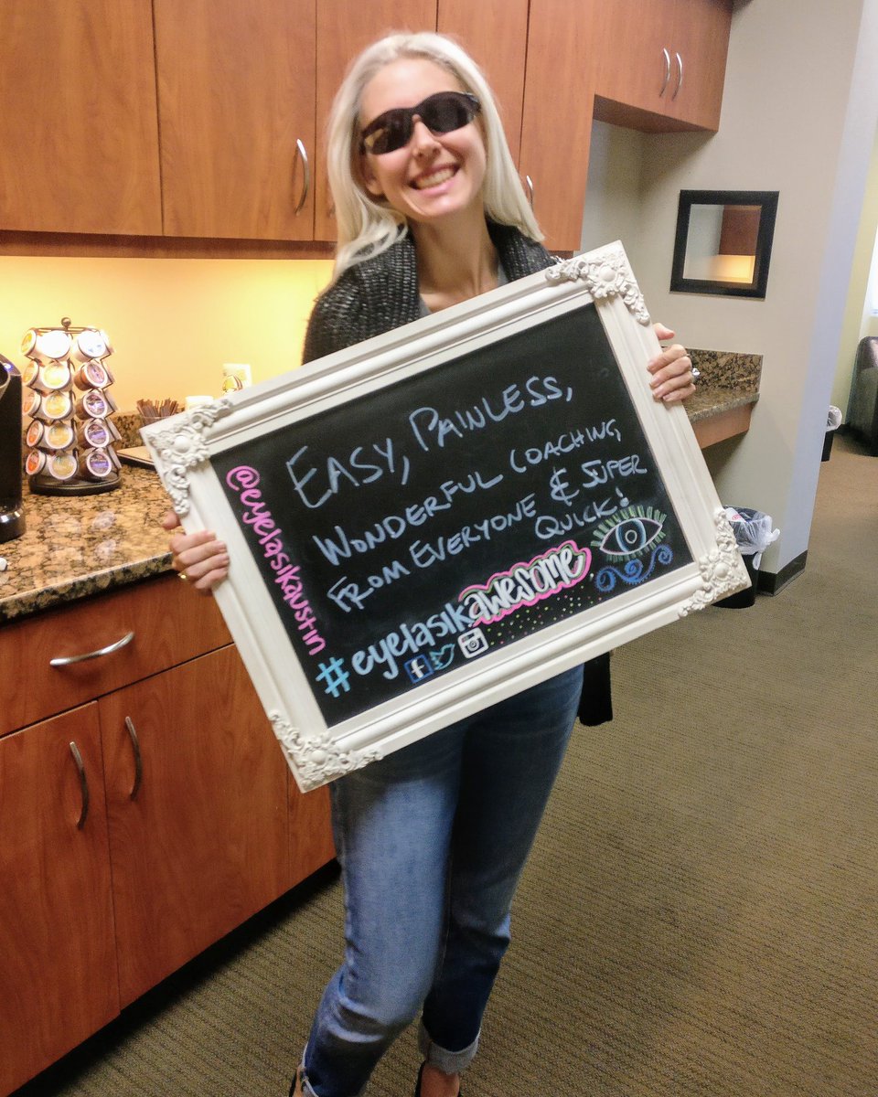 iLASIKAustin's tweet photo. Yesterday we had the pleasure of treating one if the many eye doctors in our network and are happy that she's already seeing better! https://t.co/remRbHoTWp
