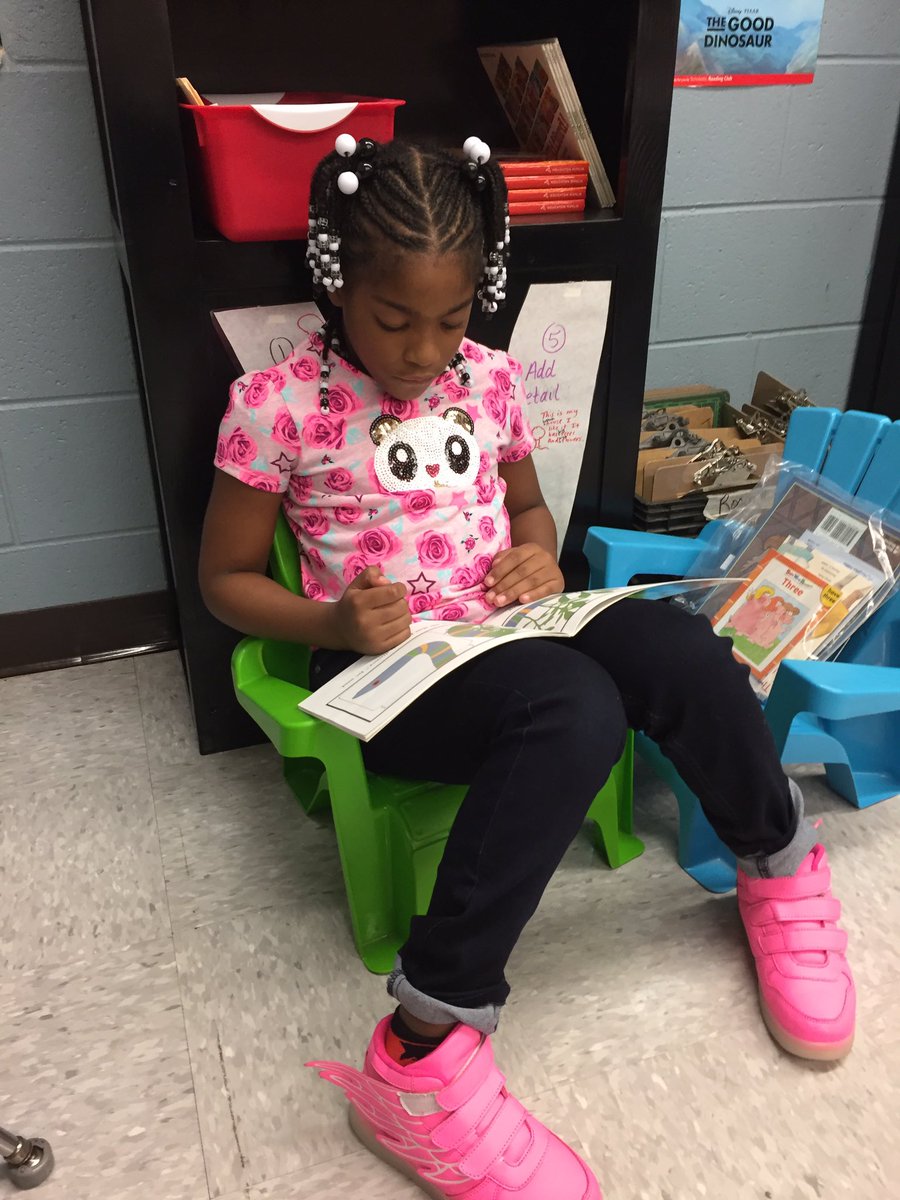 tjmy717's tweet photo. Read to Self started off well! Thank you Kindergarten teachers for a great foundation. @HeardMixon https://t.co/TweyAnFqqE