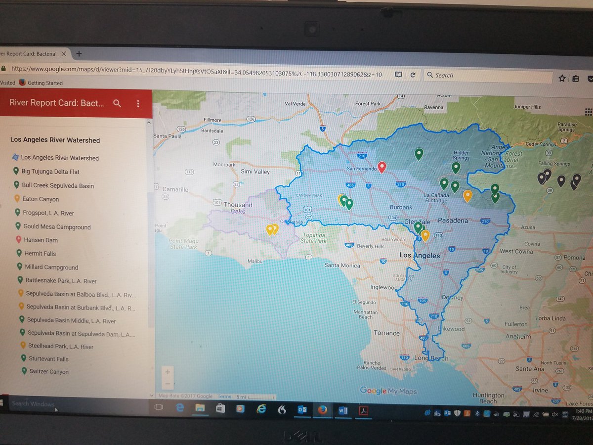 kt_mika's tweet photo. Just spent way too much time playing with @HealTheBay's new #RiverReportCard for bacteria grades, what a cool resource! https://t.co/7HzngonnOB