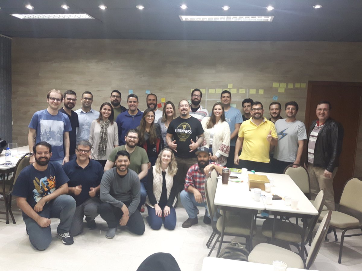 rodrigoy's tweet photo. This is the first Brazilian batch of Kanban Management Professionals released to the wild by @Aspercom. #Kanban #KMPII #AgileFloripa https://t.co/xe8gr8YJKV