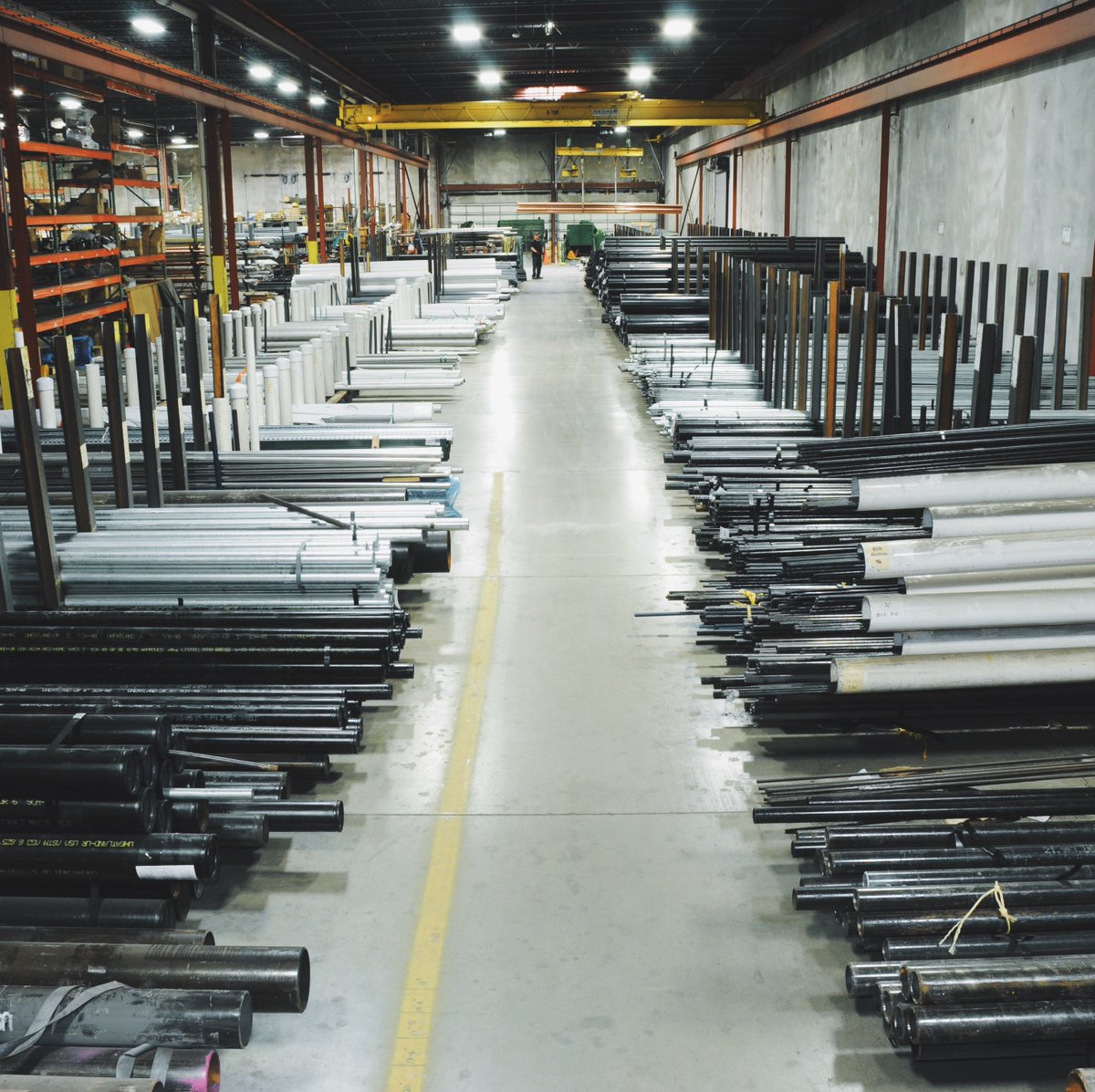 ColumbiaPipeCo's tweet photo. Our warehouses are stocked and ready to fulfill your needs. #ServicePlusSolutions https://t.co/tSeIK8wu0C