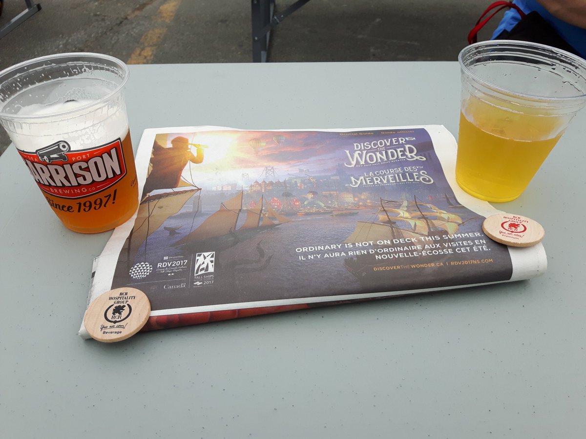 PattiLeclerc's tweet photo. @My_Waterfront @MJL5000 & I recommend checking out the free shows tonight & stocking up on drink tokens for the weekend! #tallships #rvd2017 https://t.co/LYPthOjDJj