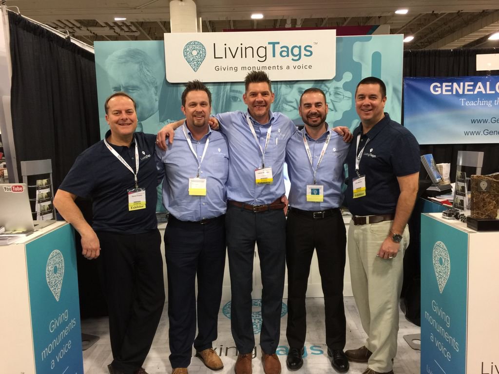 livingtags's tweet photo. We made so many friends at #RootsTech, we’re heading to St. George to attend the Family Roots Expo Sept 15-16. Visit the #LivingTags booth. https://t.co/RSQDKqTU7r