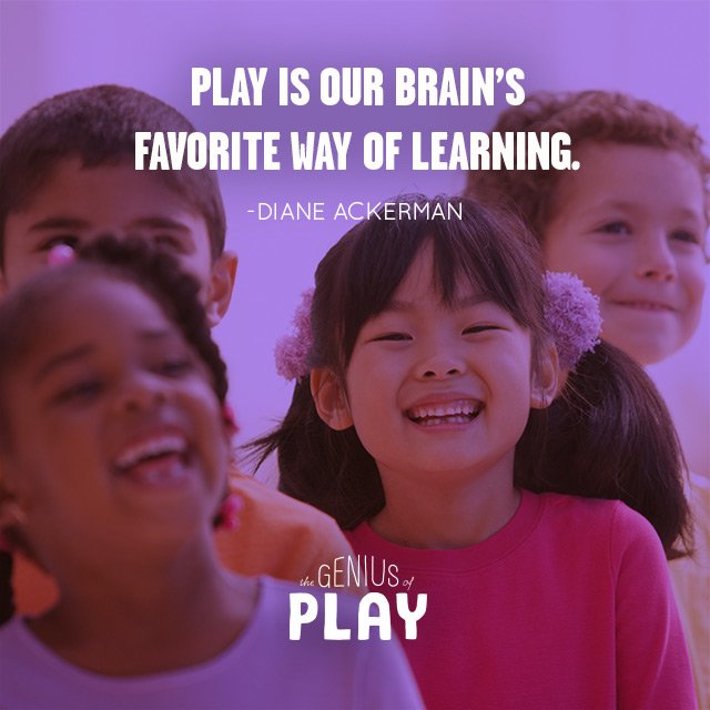 Happy Friday! We couldn't agree more with this quote :) #geniusofplay <a href="/TheToyAssoc/">The Toy Association</a>