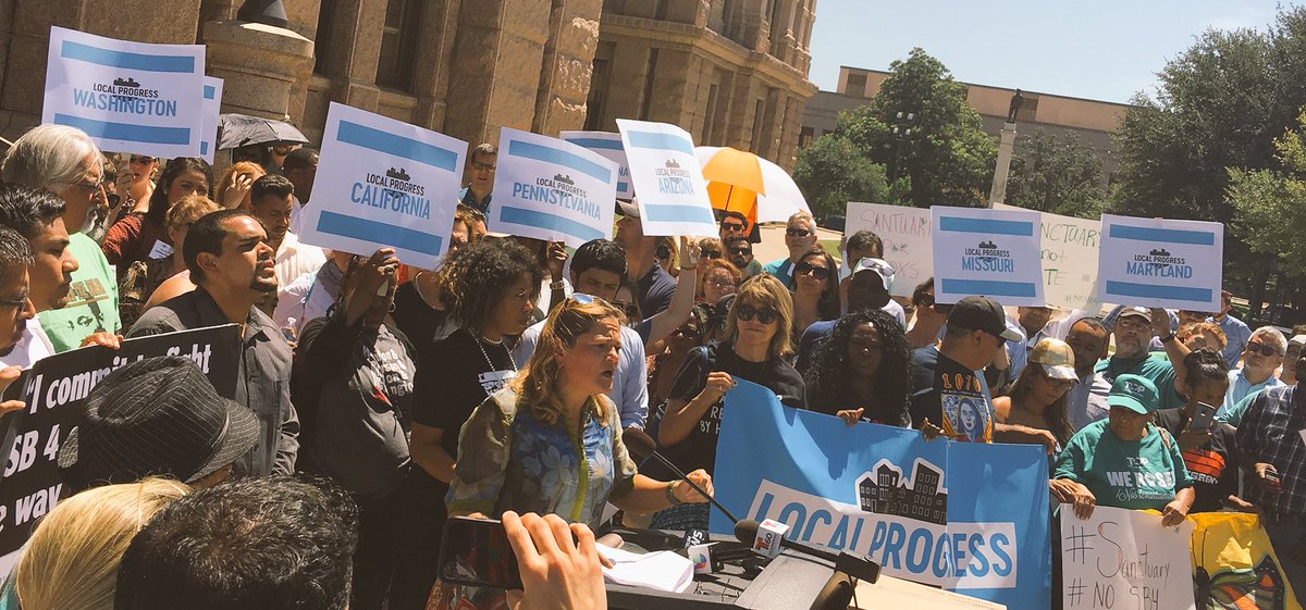 ChadRadock's tweet image. #localprogress17 @MMViverito addresses local progressive officials at the TX State Capitol @LocalProgress @HelenGymAtLarge