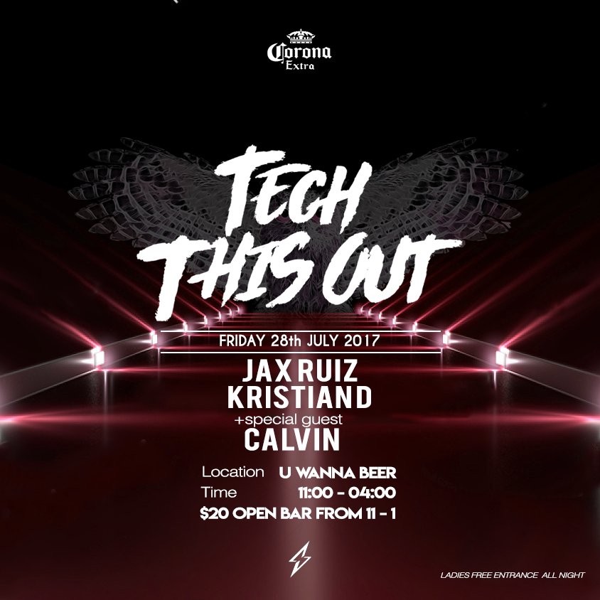Tonight!! Calvin will be joining #TTO to drop some tunes! He'll be spinning a special set ft. some brand new music. #Aruba #Techno #Friday