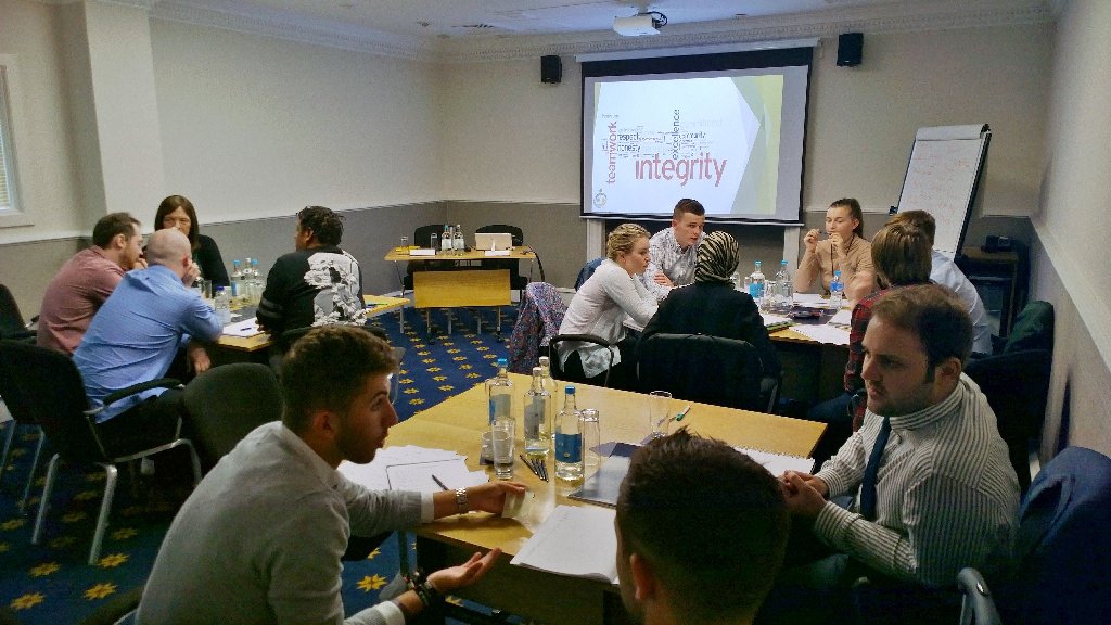 ngagedltd's tweet photo. This week our @pdfaststream @CSFastTrackApp teams considered professionalism &amp; ethics with @darrenjaundrill #govpdc https://t.co/EywIkdpYSW