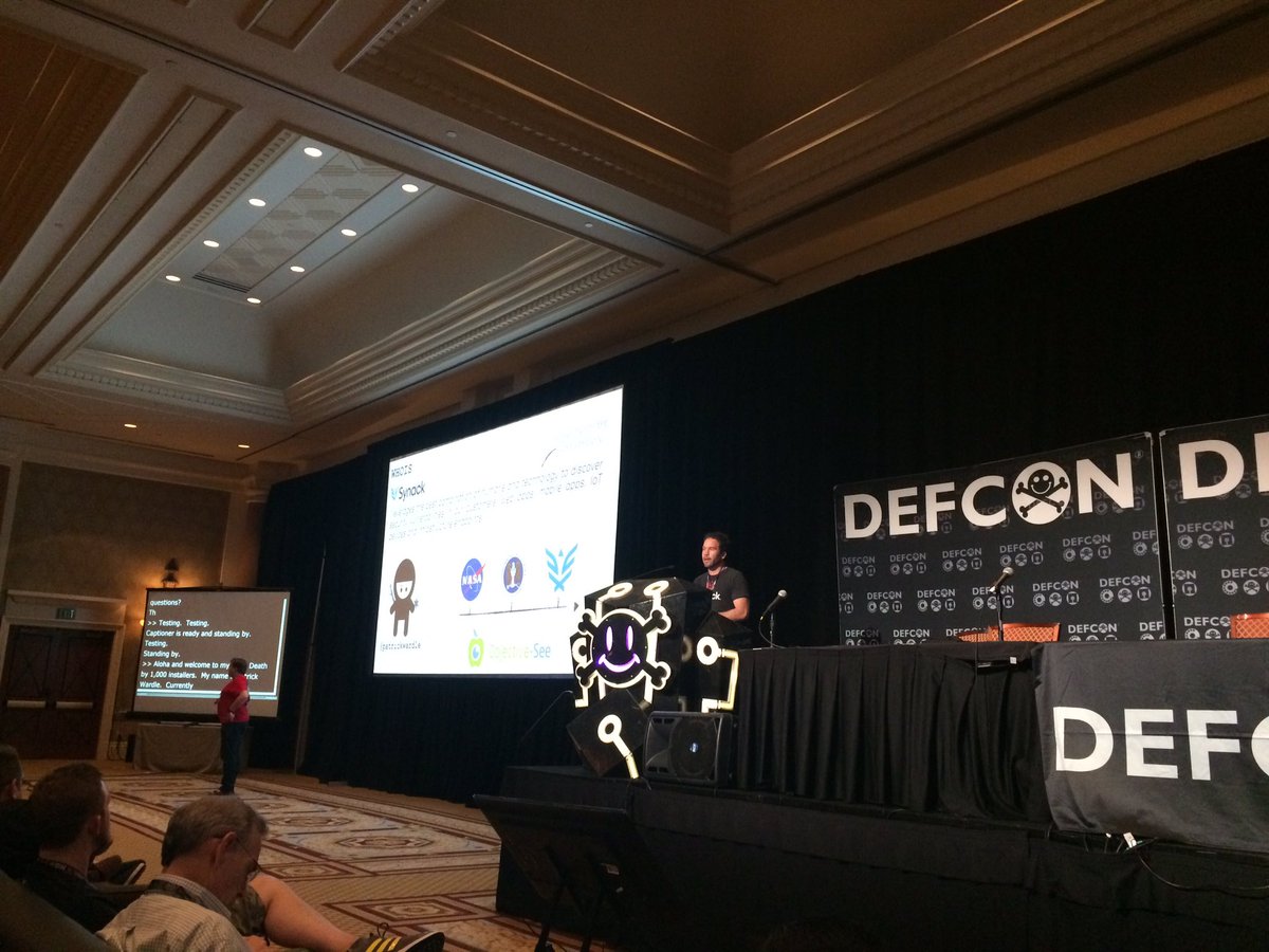 H4ckerLife's tweet photo. Checking out friend's talk on Mac #malware and #0days #defcon25 #synack @patrickwardle awesome research! https://t.co/zf3ePVj8Z1