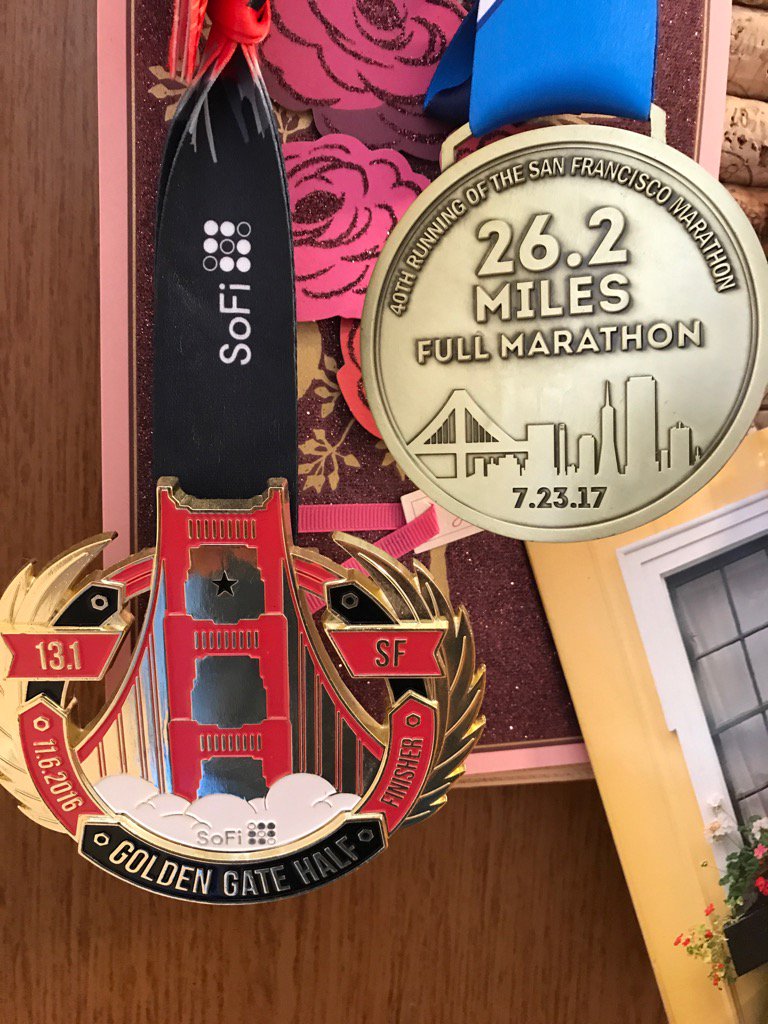faresti9's tweet photo. I LOVE running the bridge. #TSFM2017 https://t.co/4dbQqXSbUg