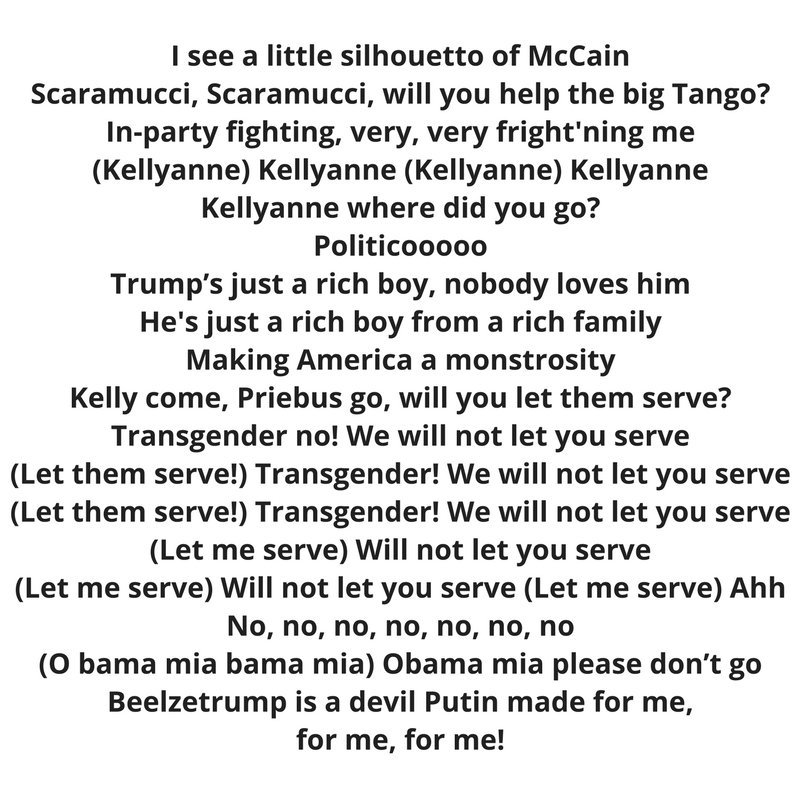 chickabiddybex's tweet image. American Rhapsody 🗽
#Scaramucci #Trump #Priebus #Kelly #TransRightAreHumanRights