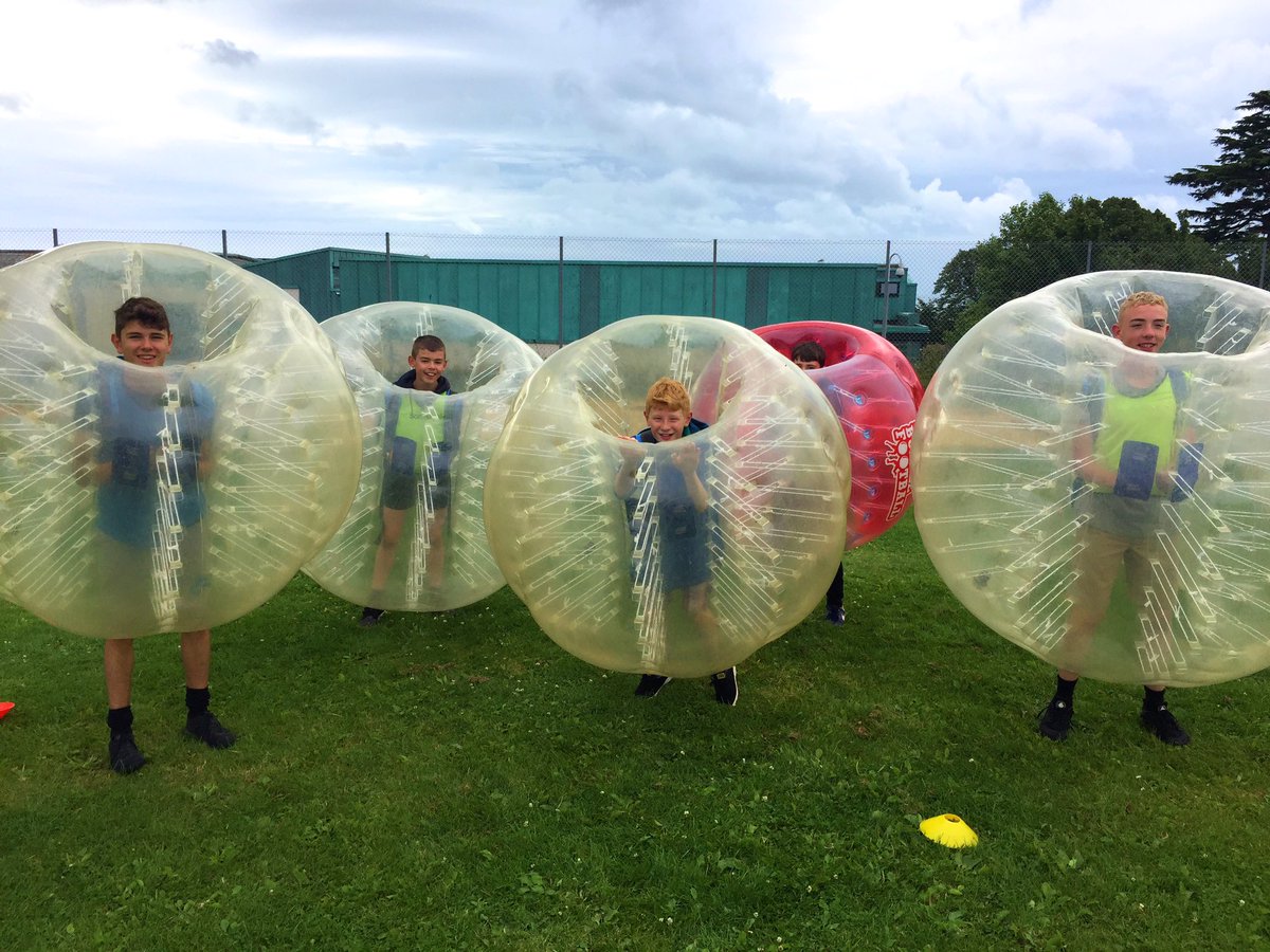 11thnorthantsbb's tweet photo. #Camp2017 Day 6 - A very sporty day with bubble football this morning and sports this evening - helping to burn off all that camp food! https://t.co/9njpVKbU8M