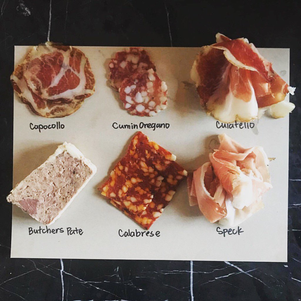 chiSPACCA's tweet photo. Perfect lineup ๐๐ฝ #saymeat #salumeria #mozzaplex #howissummer ๐ฅโจ https://t.co/MR55PAnuxe