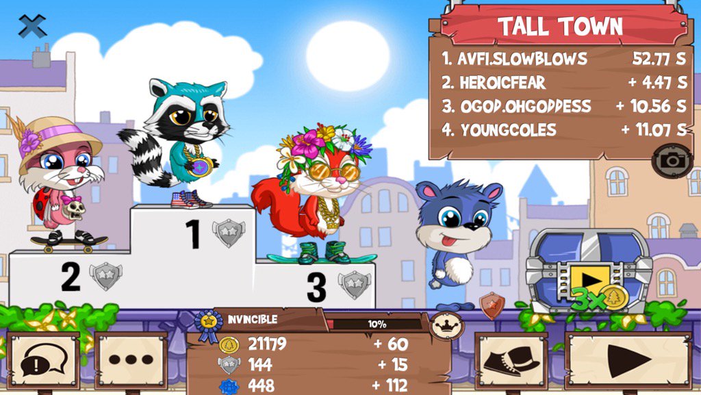 slowblowsfr2's tweet photo. Get on my level, son! #funrun2 #HeroicFear #ohgoddess #YoungColes https://t.co/s1w29QPqvf