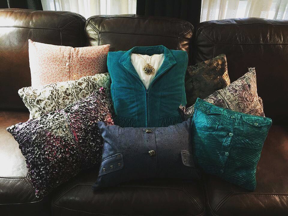 GruberDesigns's tweet image. Lost a loved one? Contact me so I can get started on your memorial pillows. Everyone that has ordered these tells me they bring comfort.