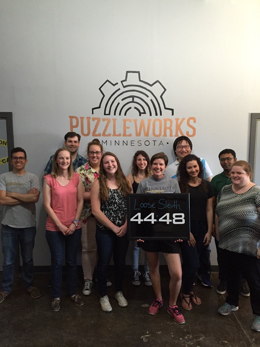 OgleLab's tweet image. We solved the crime and escaped the room! #PUZZLEWORKS #LabBounding #LabProud #escaperoom