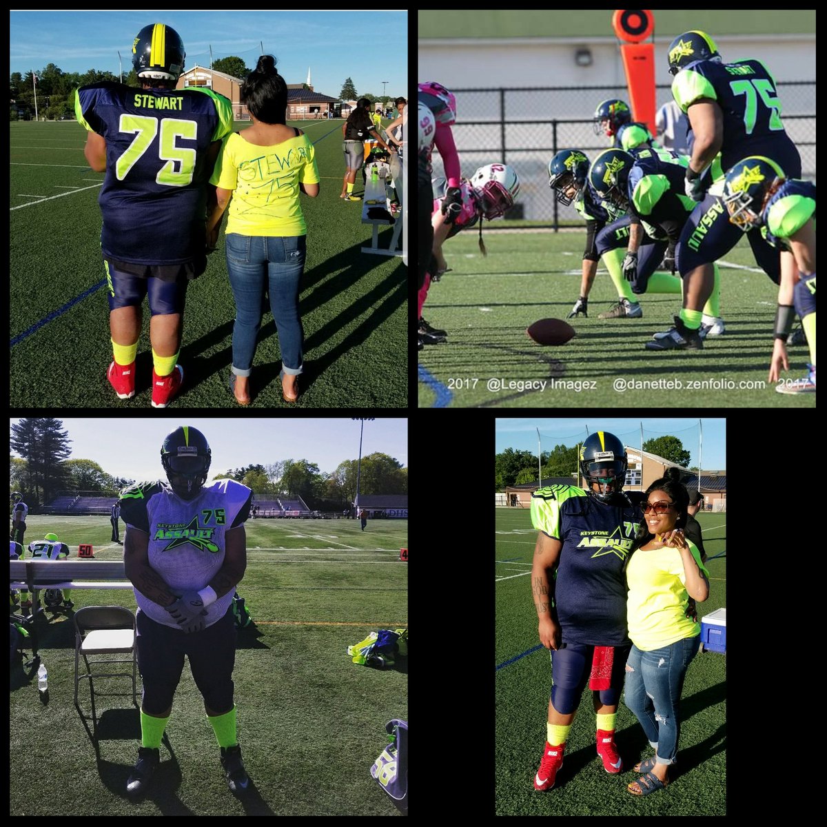 KweenSteph's tweet photo. #KeystoneAssault #WFA #FootballPlayer #Beast #75 https://t.co/0wPzrlTU52