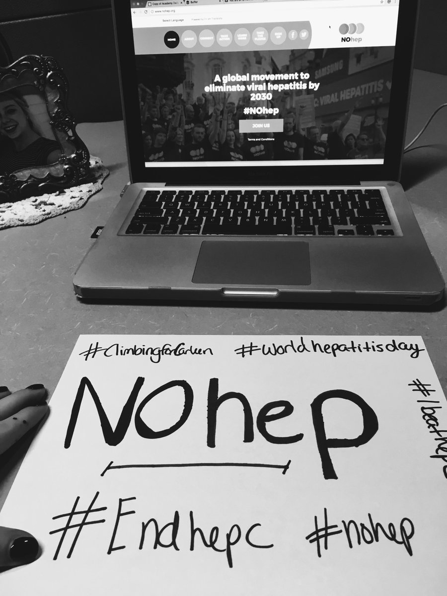 ClimbForCarleen's tweet photo. Doing everything we can to raise awareness and eliminate #Hepatites today on #worldhepataties day. #nohep #ibeathepc #endhepc https://t.co/fKzE9i3DUS