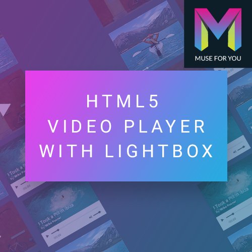 MuseWidgets's tweet photo. HTML5 Video Player with Lightbox https://t.co/soVFWrJzaa #musewidgets #adobemuse #musewidgets #adobemuse https://t.co/O93apEJK9A