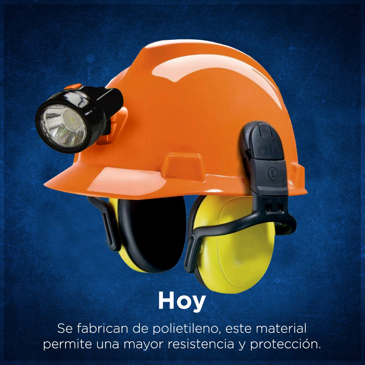 MexicoMineroOrg's tweet photo. Algunos cascos mineros permiten colocar equipos de protección, como orejeras.  #MineríaEnElTiempo #BuenViernes #EvolucionEnSegudidad https://t.co/d53kG8rk5A