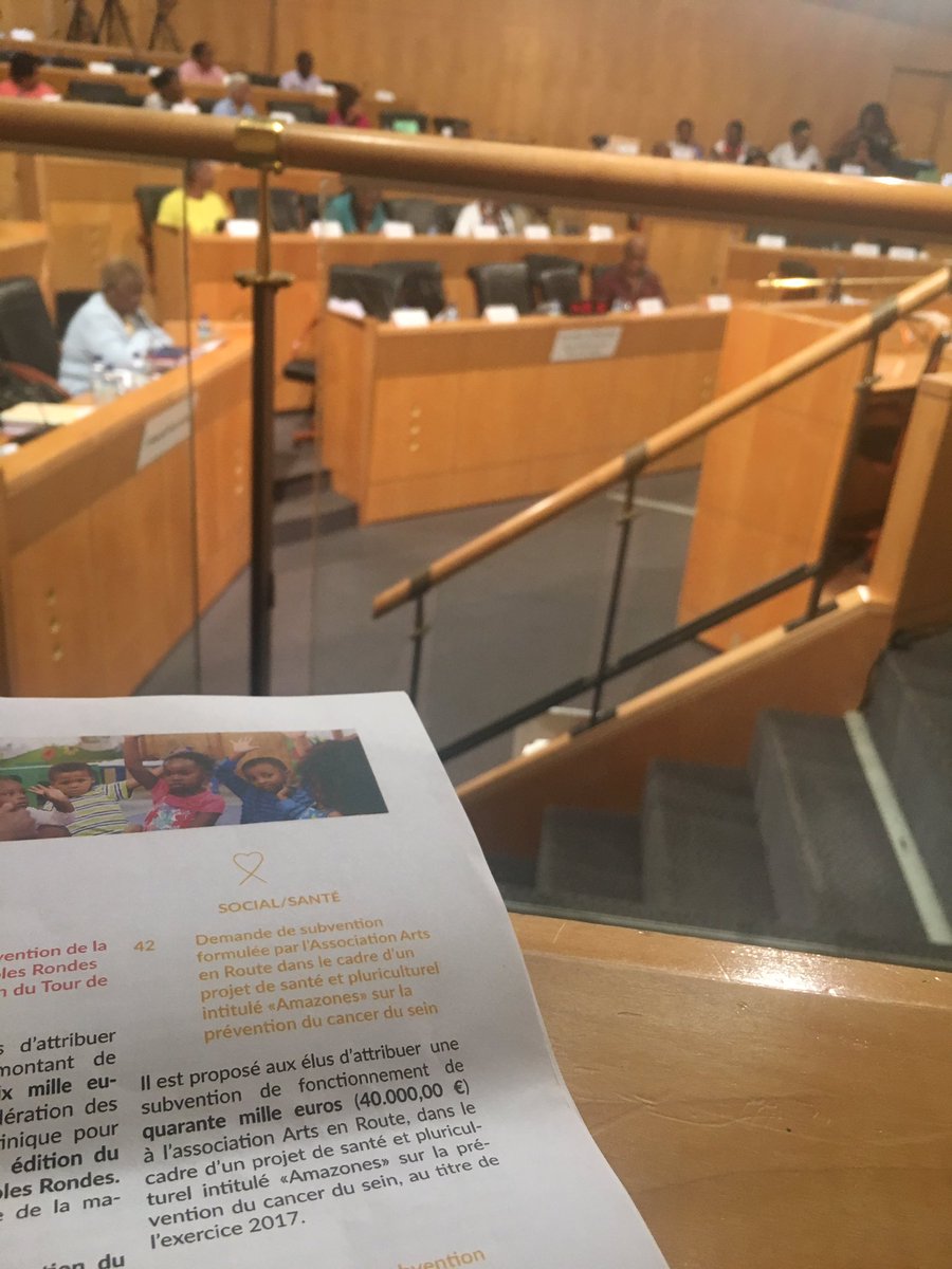 CTM_Martinique's tweet photo. Prévention du cancer du sein : l'association Arts en Route recevra 50 000€ pour @ProjetAmazones https://t.co/moR0Jurqj7