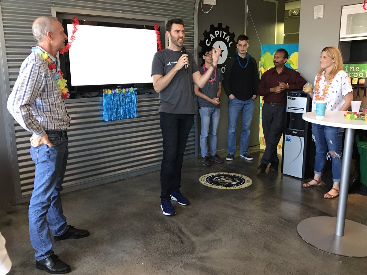 CFCoworking's tweet photo. Congratulations to @NewKnowledgeAI for winning the $100,000 AI Challenge! https://t.co/YmvCoJcxI0