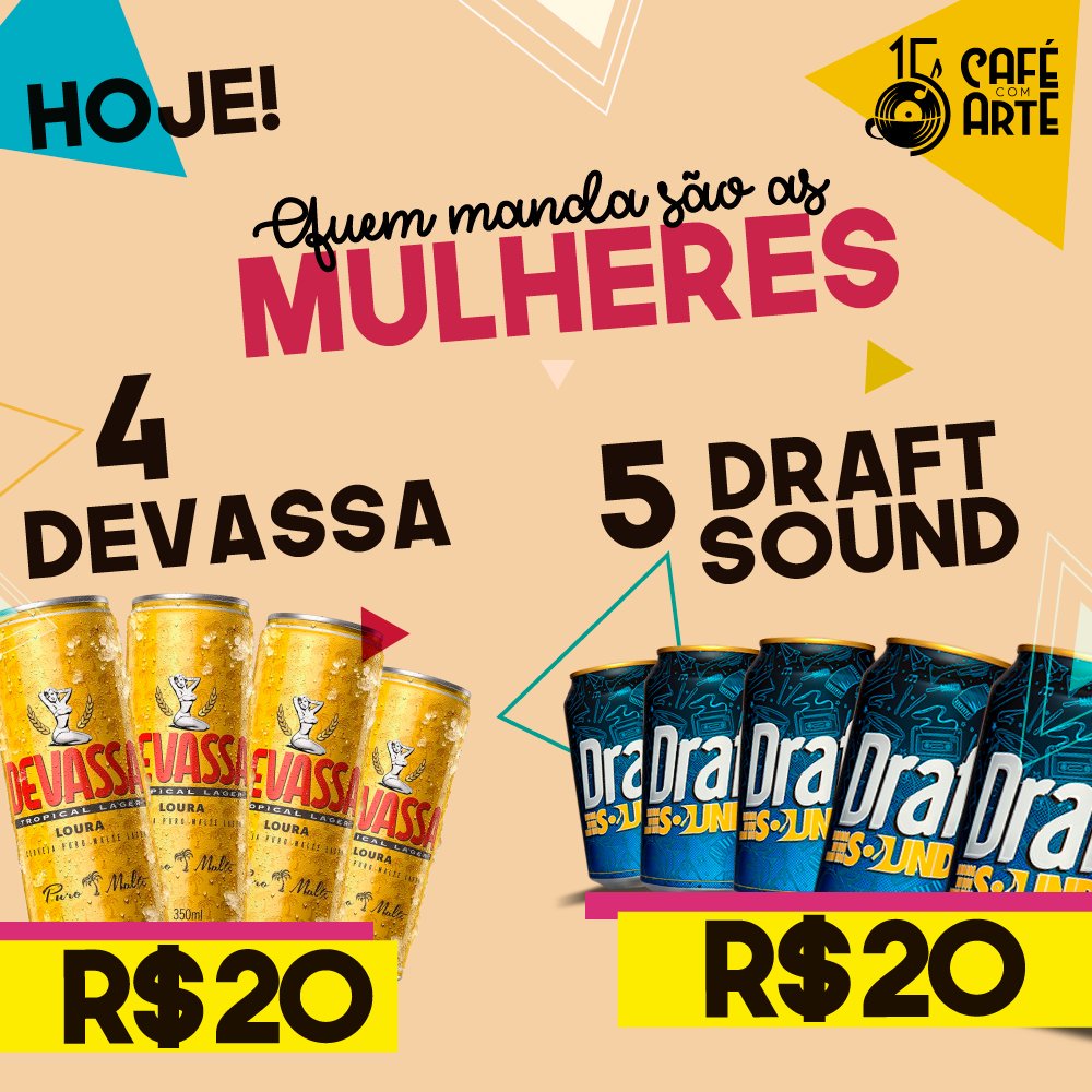cafecomartepa's tweet photo. Nessa última sexta de julho tem a #QMSAM, se liga nas promos de hoje ✊👸💃
.
#CaféComArte #NemLuxoNemLixo #SimplesmenteDiferente https://t.co/RW0UhyChRC