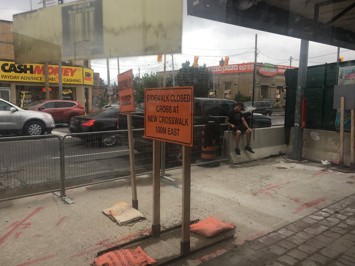 opmb100's tweet photo. @JanetEcker #Metrolink creates new place for smokers on #EglintonWest #OPMB100 https://t.co/wLqLzvwzEc